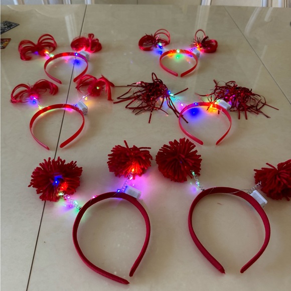 Red Light Up Headbands (4) different types - Picture 4 of 4